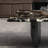 Light luxury rectangular marble coffee table-110975733-110975731