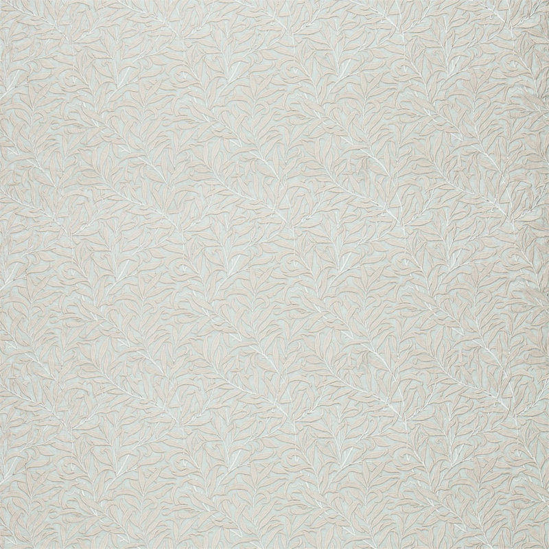 Pure Willow Boughs Embroidery Fabric, Wild Mint