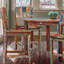 Balaal Solid Wood Stool
