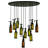 11 - Light Timeless Bronze Cluster Pendant