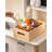 Wooden Kids Play Kitchen Playset with Cutting Toy Food Set, Toaster and Toddler Gardening Sets