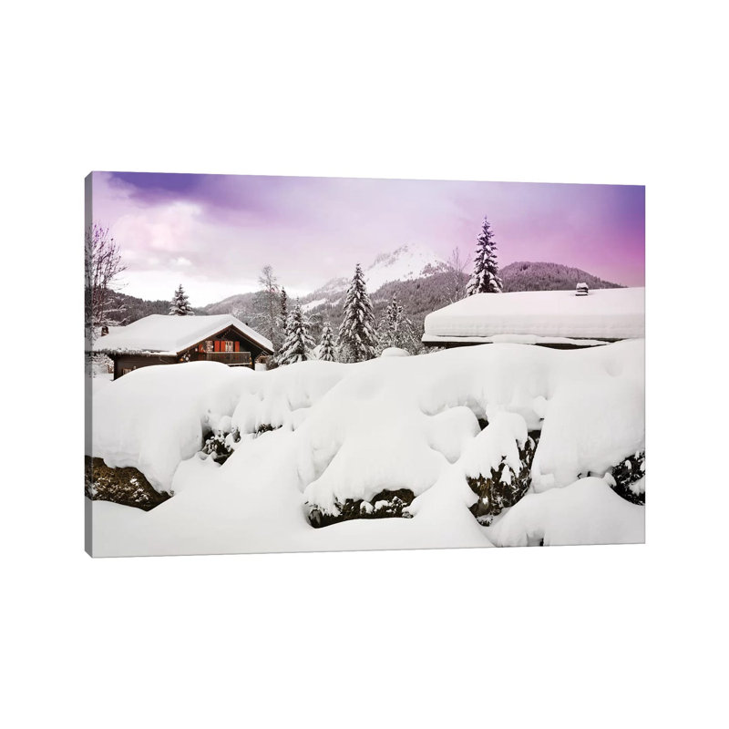Winter's Magic by Beli - Wrapped Canvas Print, 101.6 cm H x 66.04 cm W x 3.175 cm D
