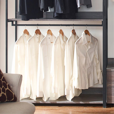 Wood Walk-In Closet System