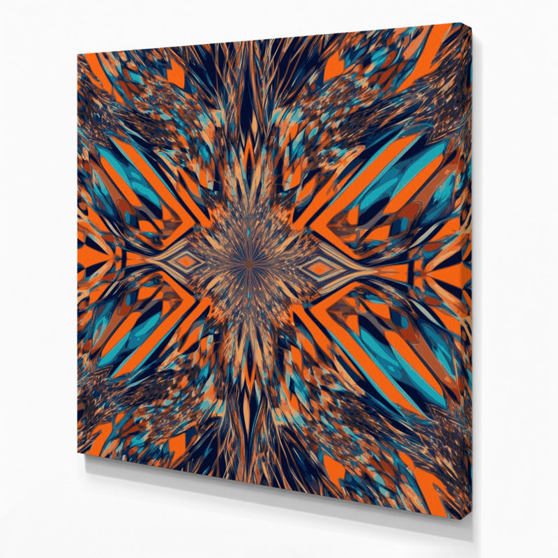 Art mural sur toile gris Op Art 35, H 12 po x l 12 po