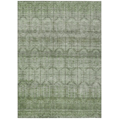 Machine Washable Indoor/Outdoor Chantille ACN2728 Modern Rug