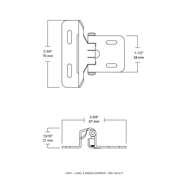 Dimensions du produit