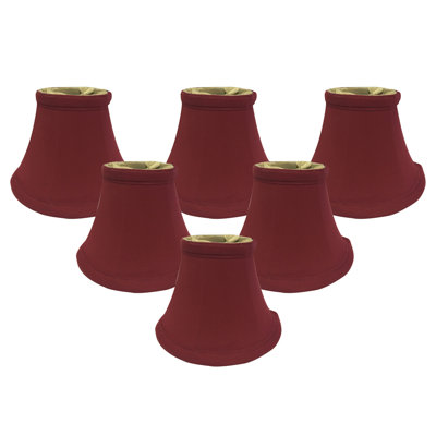 4.5'' H Silk Bell Candelabra Shade