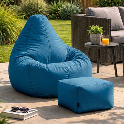 icon Recliner Bean Bag Chair & Pouffe