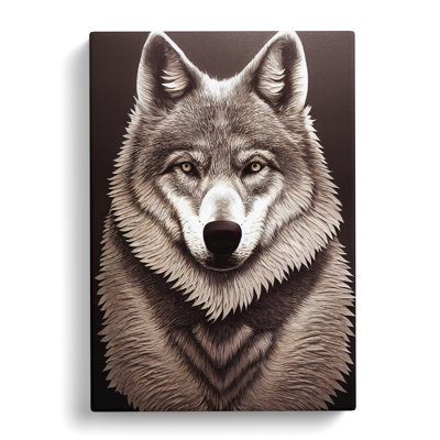 Amazing Wolf - Wrapped Canvas Print