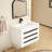 Jessica 29.5'' Single Bathroom Vanity with Acrylic Top-1262037249