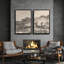 Art mural encadré rétro antique classique pour chambre à coucher-415247434-415247445