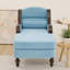 Chaise longue surdimensionnée avec siège large, fauteuil-lit rembourré avec poches de rangement, canapé de lecture à haut dossier pour le salon et la chambre à coucher-134966271