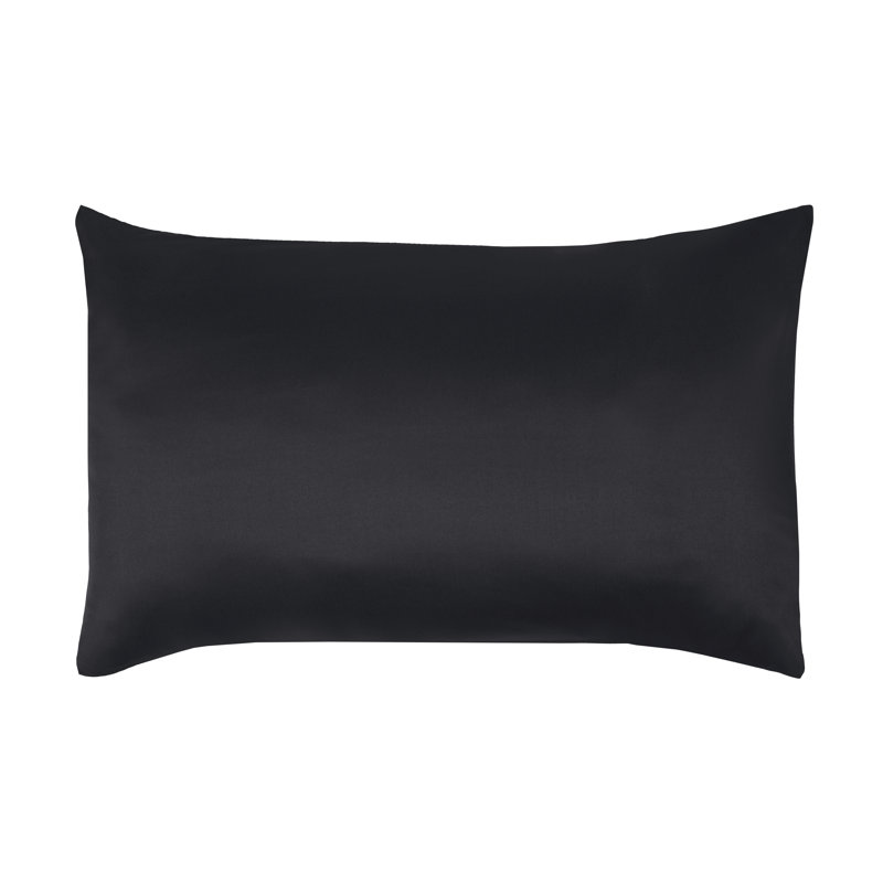 Armentrout Machine Woven Housewife Pillow Case, 48 x 74 cm, Black