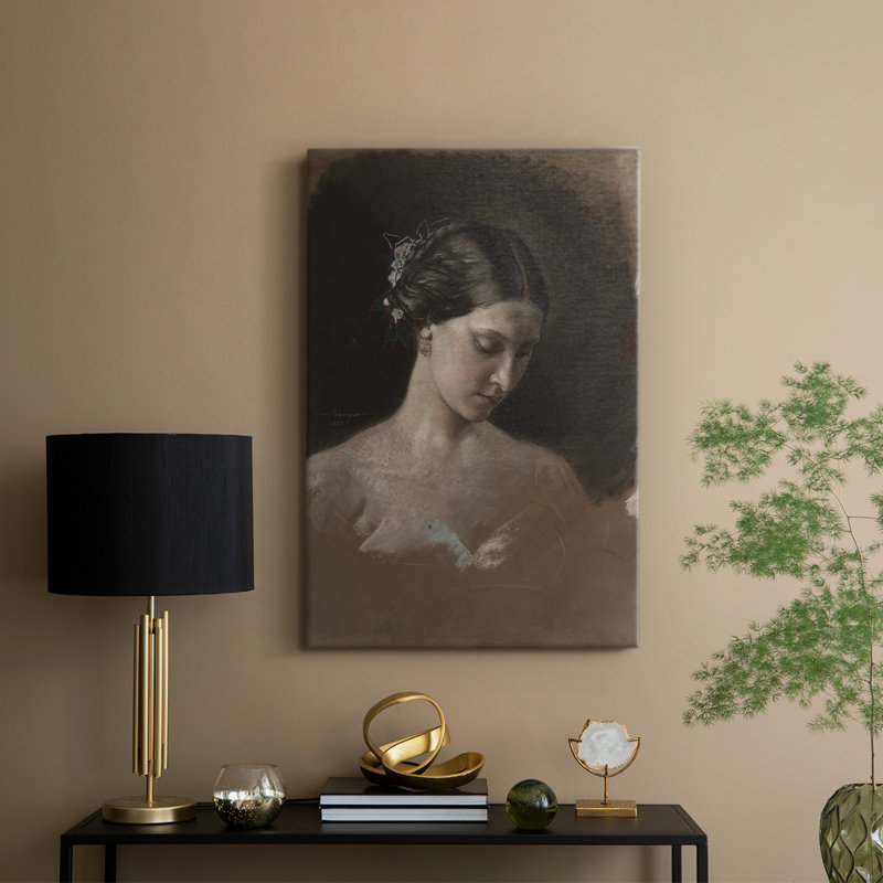 Impression de portrait rétro XL III - galerie Cavas, H 18 po x l 12 po