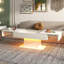 Budwin High Gloss LED Coffee Table with Storage & Sliding Top-1226026588