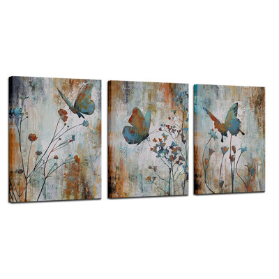 3 Piece Wrapped Canvas Print