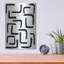 «Shuffle III» par Regina Moore, art mural en métal, 16 po x 24 po-2105641462