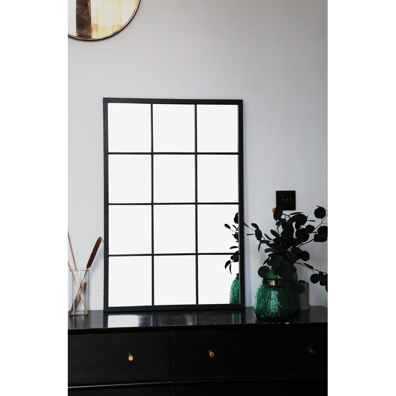 Plevna Metal Flat Wall Mirror