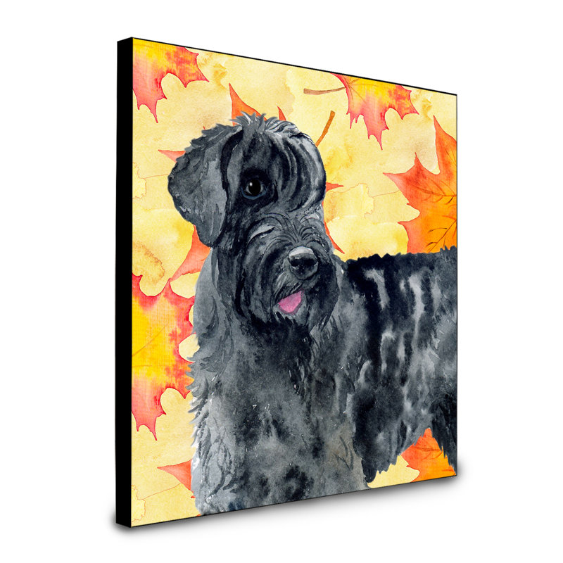Panneau mural d’art Cannes, Schnauzer géant