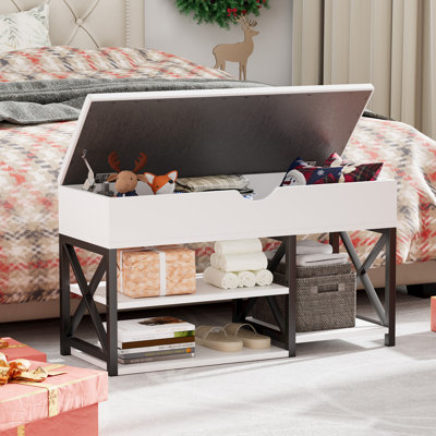 31.5'' Wide Shoe Storage Bench