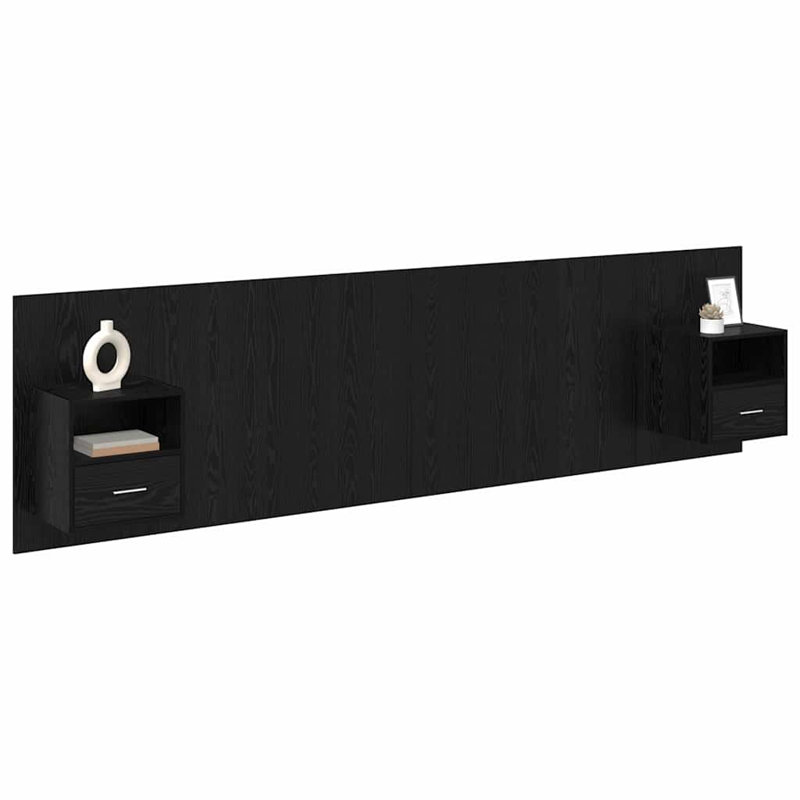 UK Emperor Headboard, Black Oak, 280 x 200cm