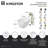Kingston Brass Arcticstone 51-Inch Solid Surface Oval Single Slipper Freestanding Tub With Faucet Combo And Drain-114103780