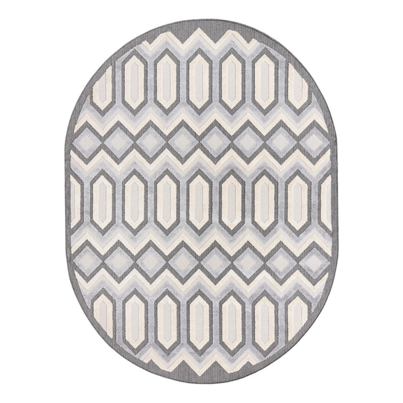 Tapis Flaxton, Ovale 7 pi 10 po x 10 pi