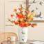 Ornements de fleurs simulées