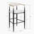 Zaydren Upholstered Counter Stool with Metal Frame
