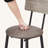 Bar Table Set with 2 Bar stools PU Soft seat with backrest-449061469-449061458