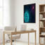 Art mural sur toile Cyan-1501026081