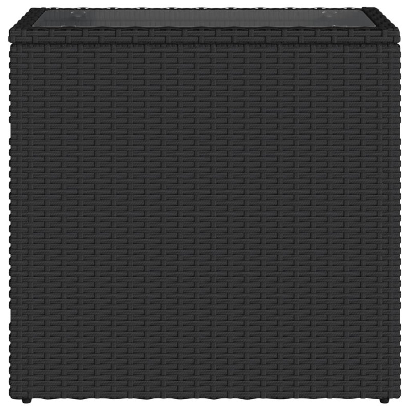  Garden Side Table Black, Black