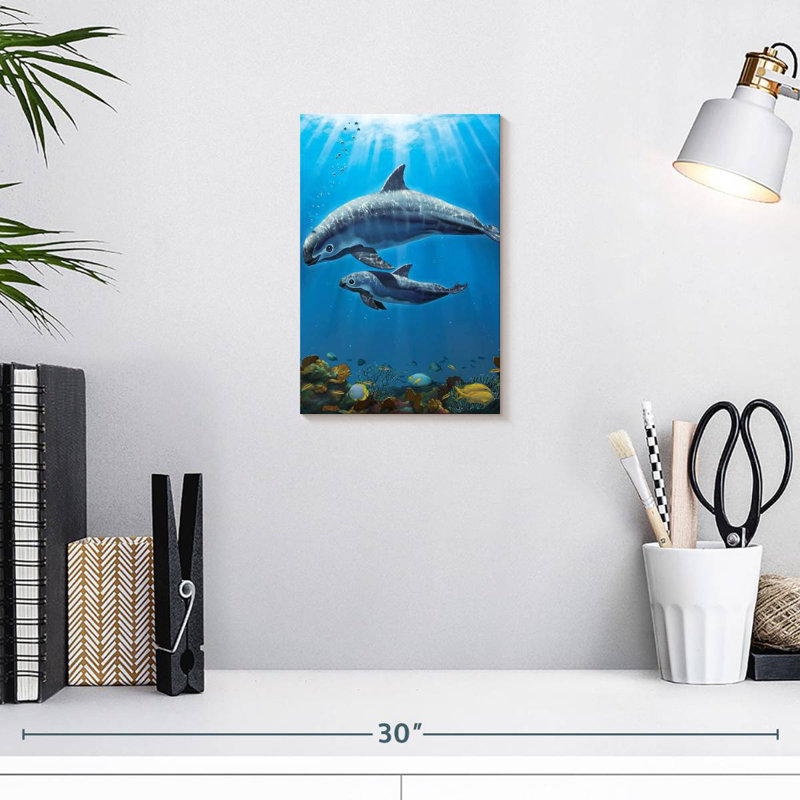 Brampt Vaquita Critically Endangered, 12" H x 8" W