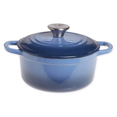 Cocotte en fonte émaillée avec couvercle