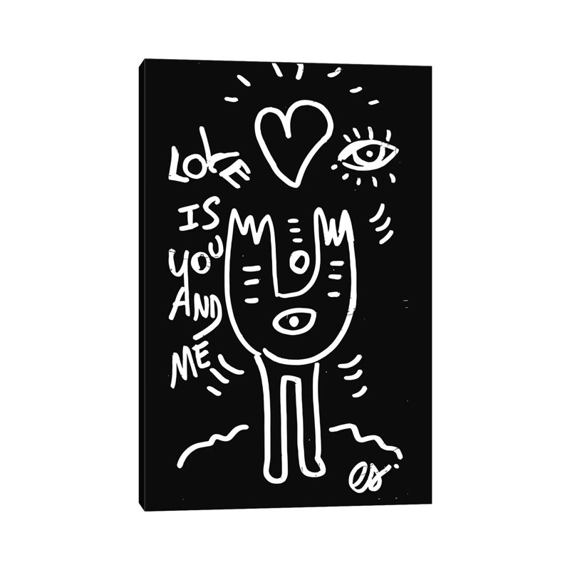 Love Is You And Me by Emmanuel Signorino - Wrapped Canvas Print, 101.6cm H x 66.04cm W x 1.905cm D