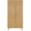 Manila Rattan 2 Door Double Wardrobe-1382845253