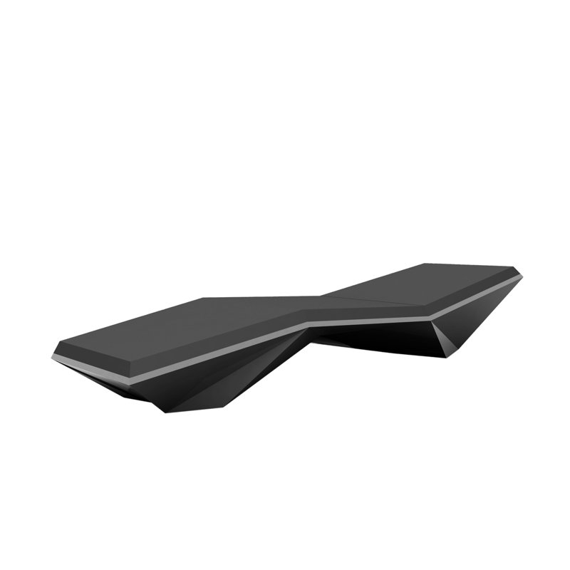 Faz - Sun Chaise Lounge - Basic, Black