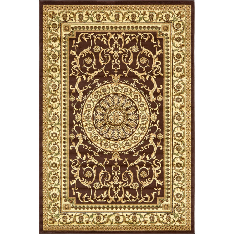 Oriental Area Rug, Rectangle 183 x 274cm