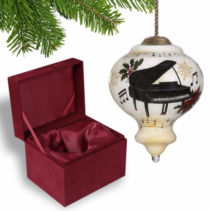 Ornement faîteau Grand Christmas Piano