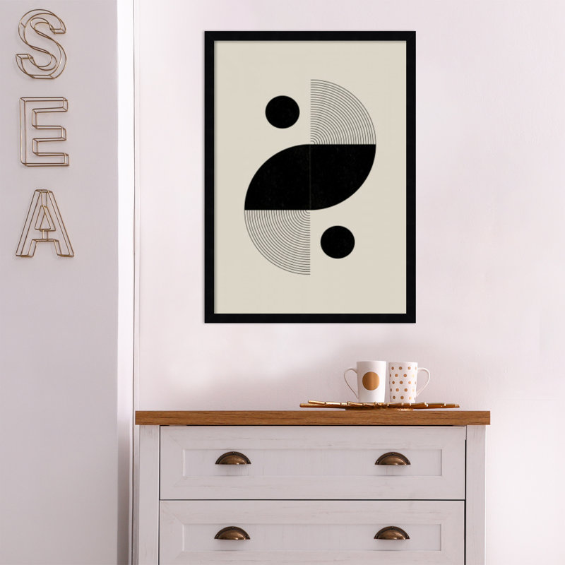 BaB No 3 by The Miuus Studio, Black, 25" H x 18" W x 1" D