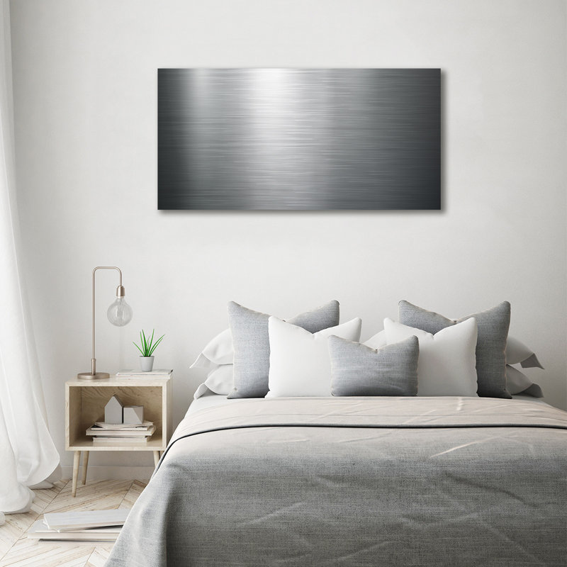 Metal Background - Wrapped Canvas Print