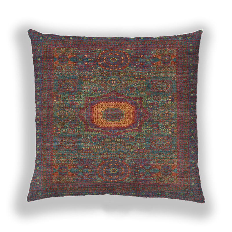 Coussin Abstract 1478, Microsuède