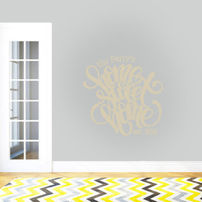 Text & Numbers Wall Decal