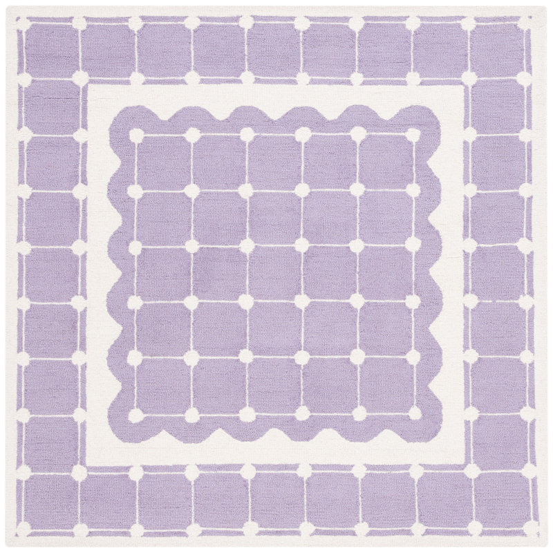 Krystyna Hand Tufted 85% Wool; 15% Cotton Rug, Square 5'