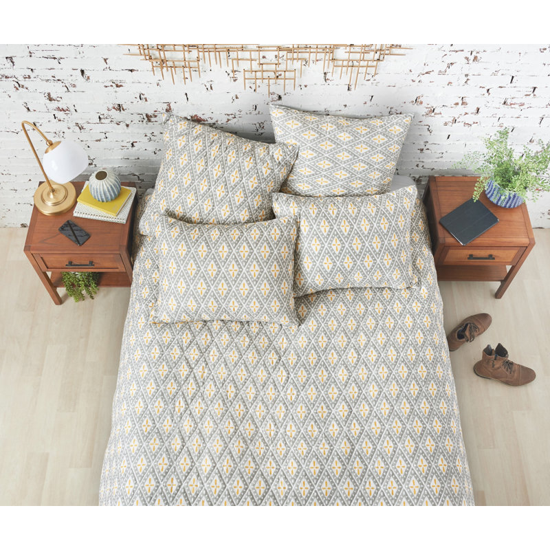 Taie décorative ocre Liam