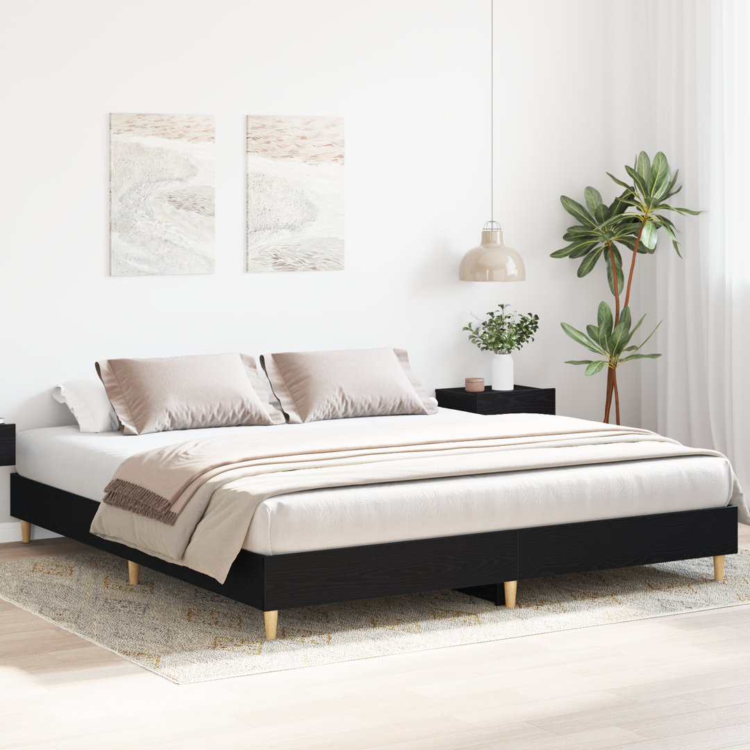 Solid Wood Bed