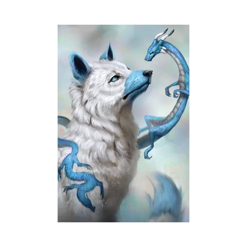 Summon 1 Piece Wrapped Canvas Wall Art, 101.6 cm H x 66.04 cm W x 3.175 cm D