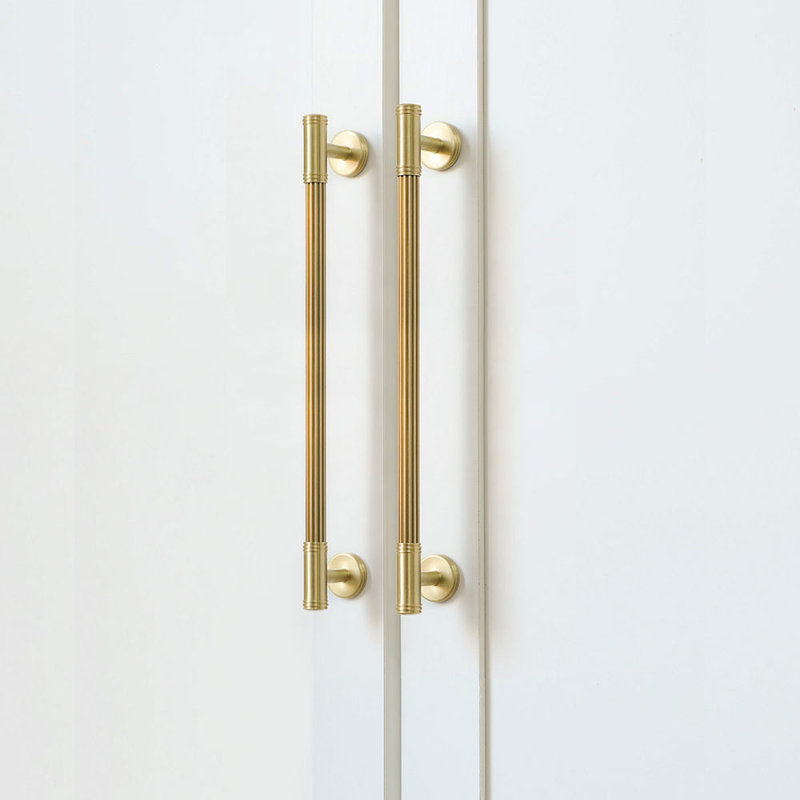 Poignée d'armoire moderne en laiton 10,25 po Redefine Hardware
