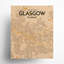 Carte de la ville de Glasgow, impression à l'encre-1196083849-1196083850
