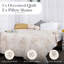 Ensemble de courtepointe réversible en microfibre Harmony Collection-488418774-488475959